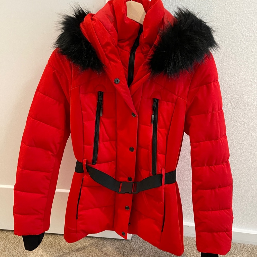 Red Michael Kors Jacket
